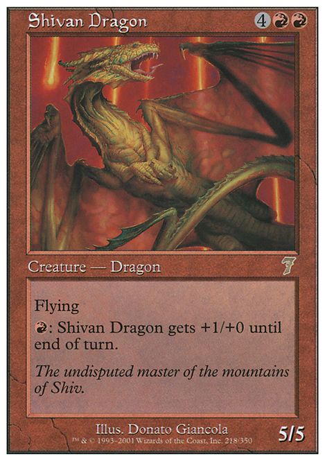 Hovedbilde Shivan Dragon