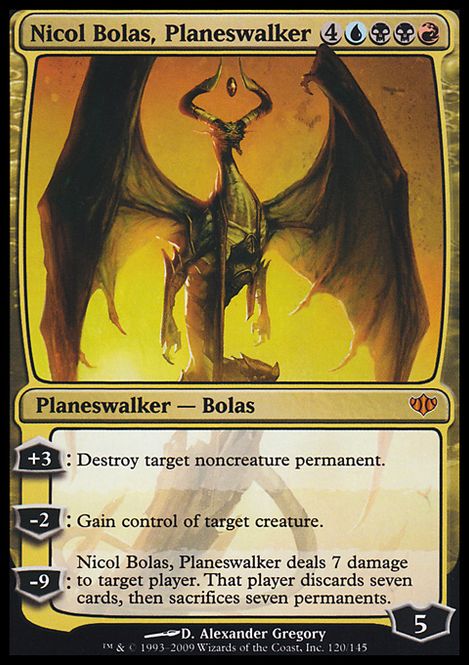 Hovedbilde Nicol Bolas, Planeswalker
