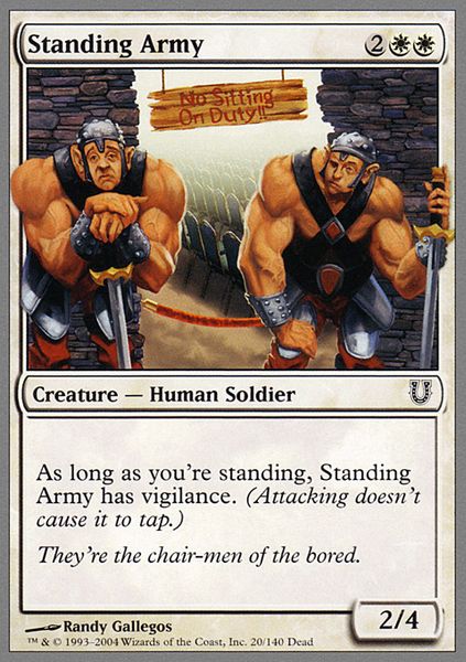 Hovedbilde Standing Army