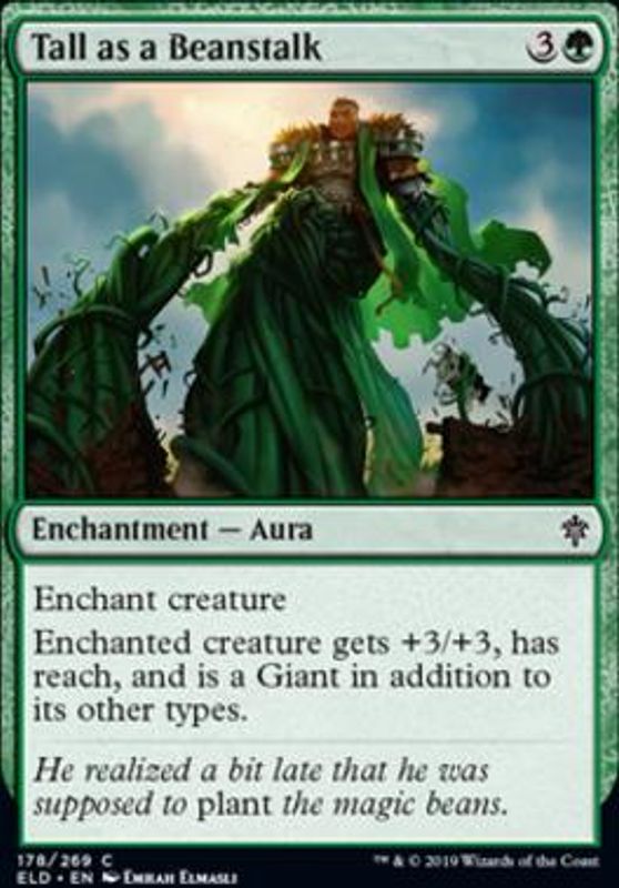 Tall as a Beanstalk (foil)
