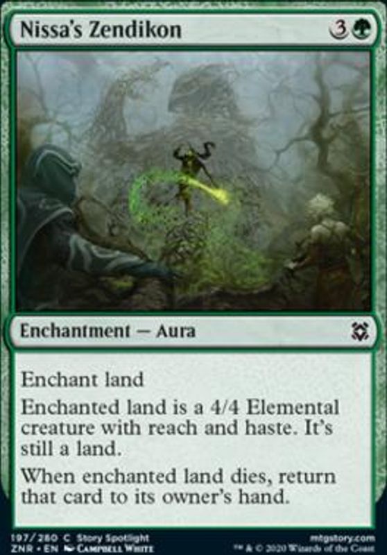 Nissa's Zendikon (foil)
