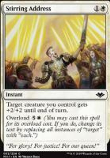 Hovedbilde Stirring Address