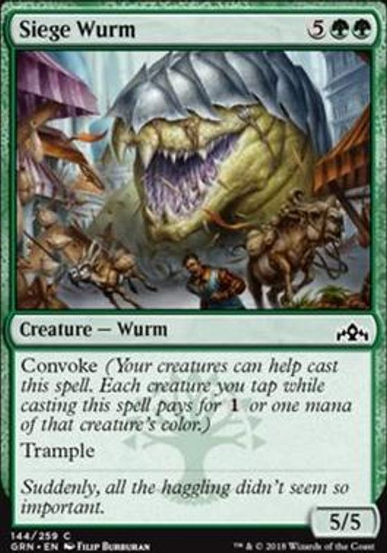 Siege Wurm