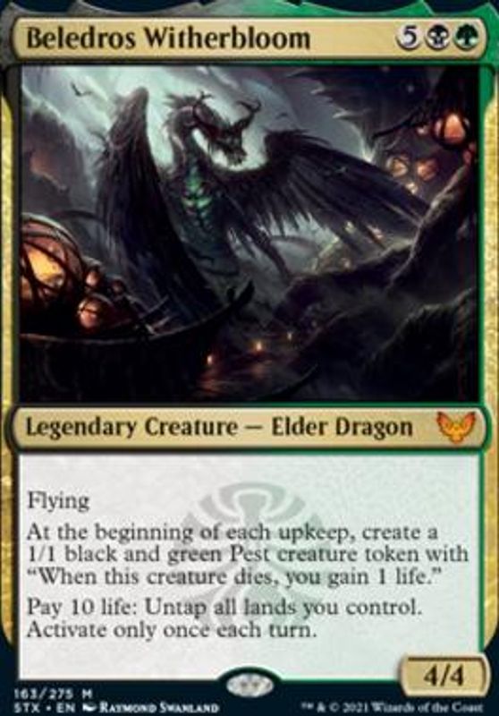 Beledros Witherbloom (foil)