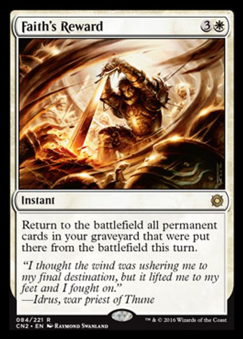 Hovedbilde Faith's Reward