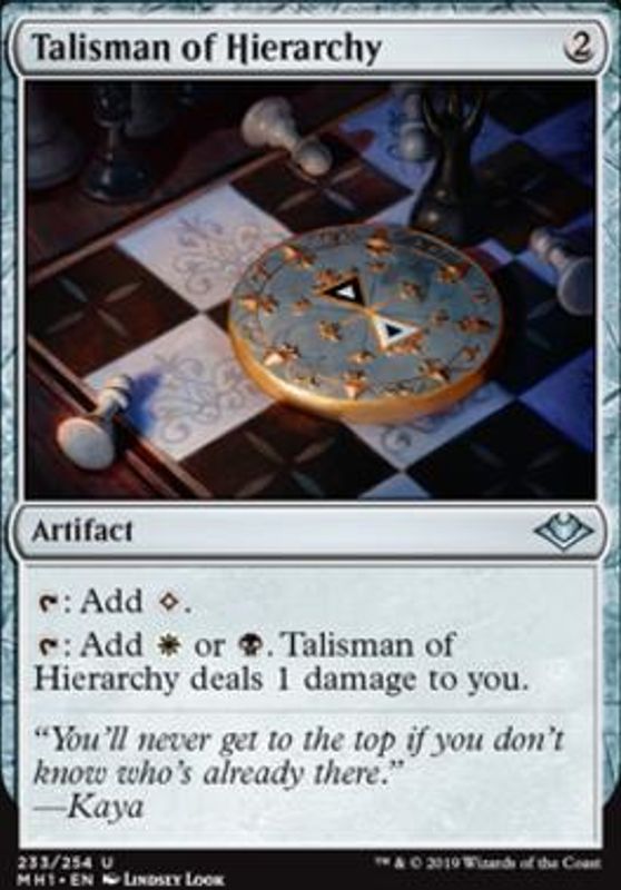 Talisman of Hierarchy (foil)