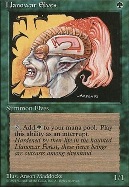 Hovedbilde Llanowar Elves