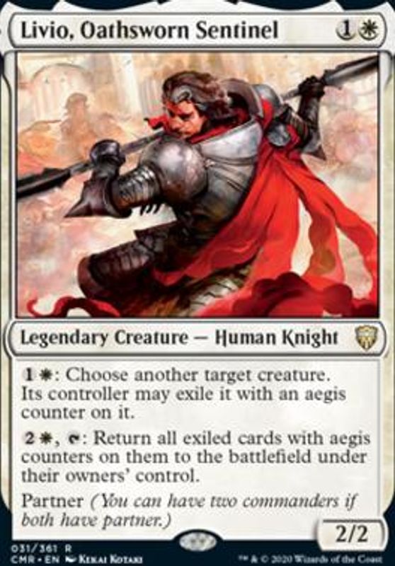 Livio, Oathsworn Sentinel
