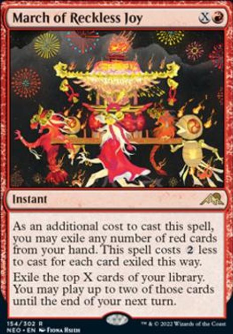 Hovedbilde March of Reckless Joy (foil)