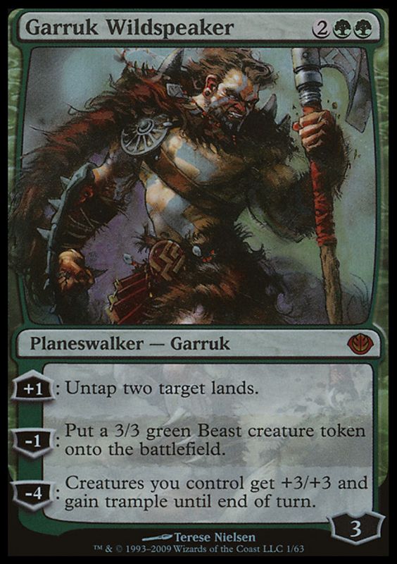 Garruk Wildspeaker (foil)