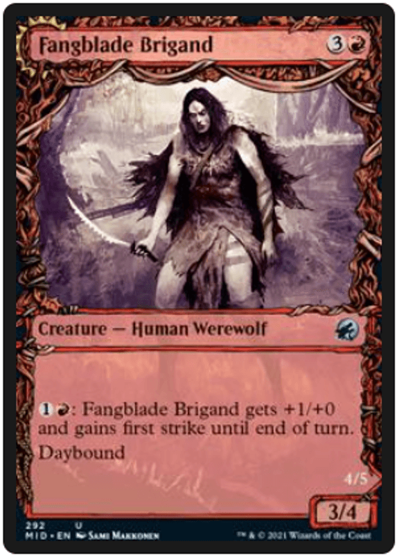 Fangblade Brigand (Showcase) (foil)