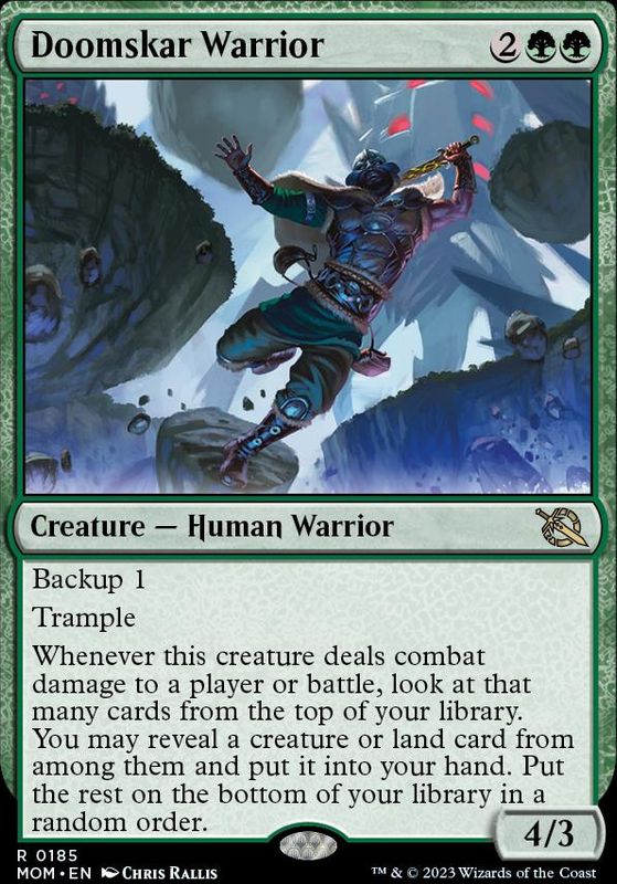 Doomskar Warrior (foil)