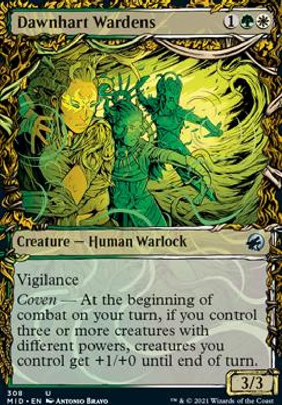 Dawnhart Wardens (Showcase) (foil)