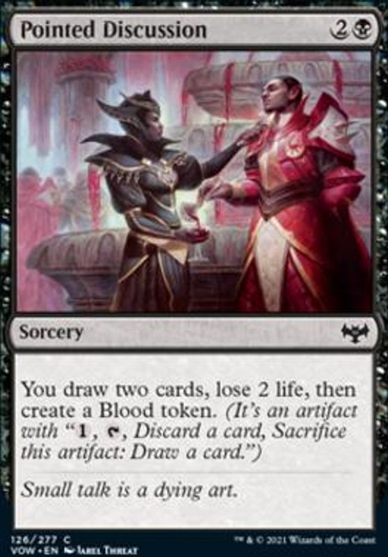 Pointed Discussion (foil)