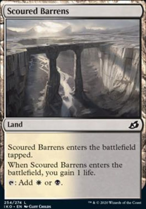 Scoured Barrens (foil)
