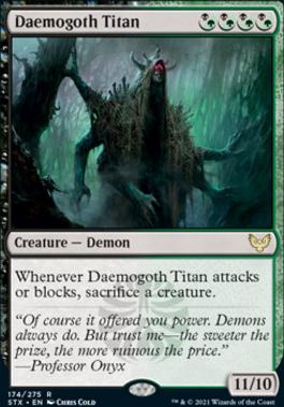 Daemogoth Titan (foil)