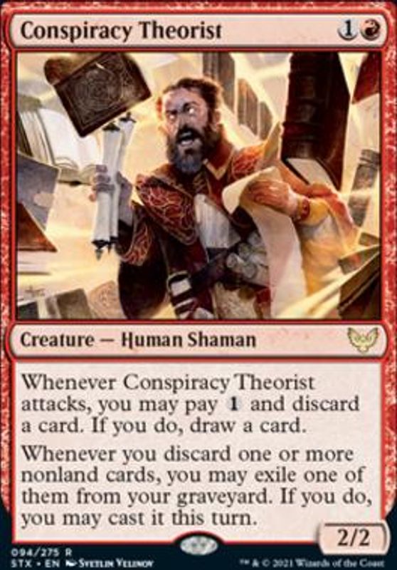 Conspiracy Theorist (foil)