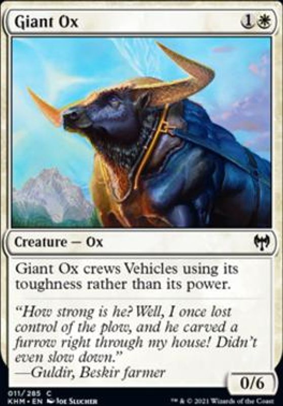 Giant Ox (foil)