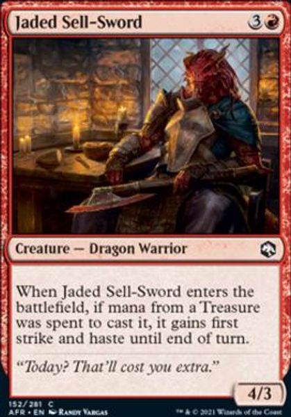 Hovedbilde Jaded Sell-Sword (foil)