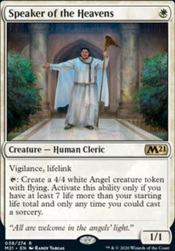 Speaker of the Heavens