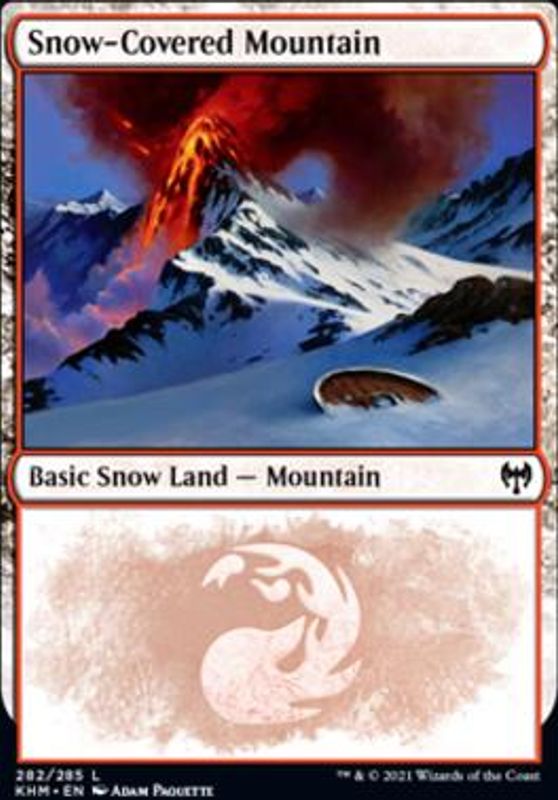Snow-Covered Mountain (282) (foil)