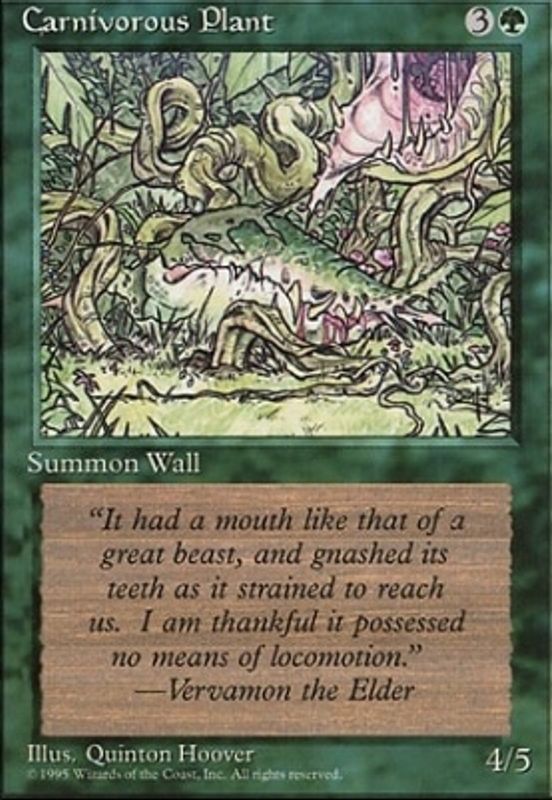 Carnivorous Plant