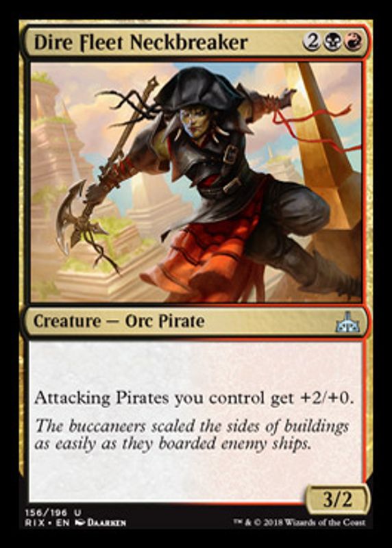 Dire Fleet Neckbreaker