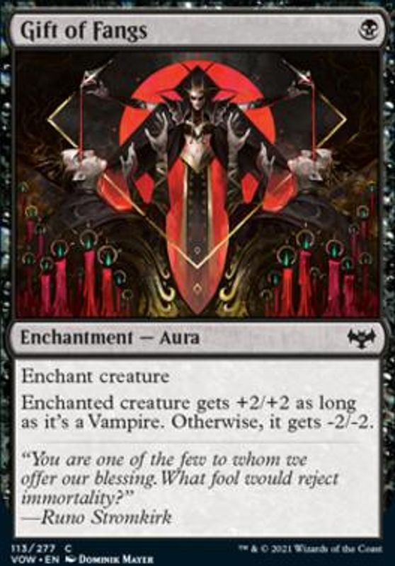 Gift of Fangs (foil)