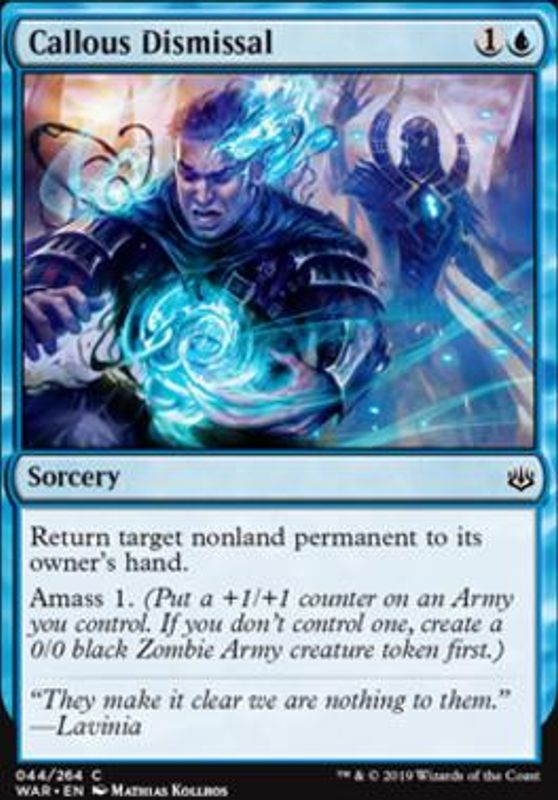 Callous Dismissal (foil)