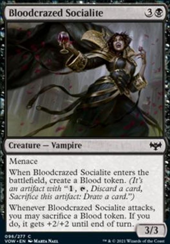 Bloodcrazed Socialite (foil)