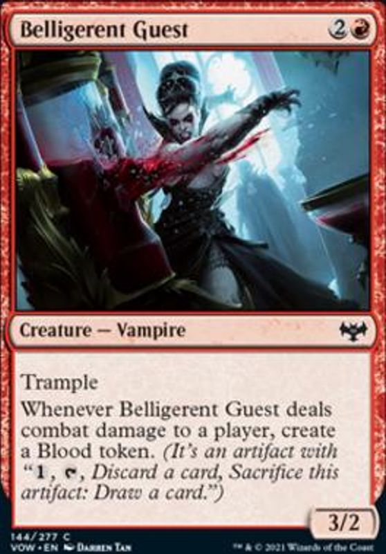 Belligerent Guest (foil)