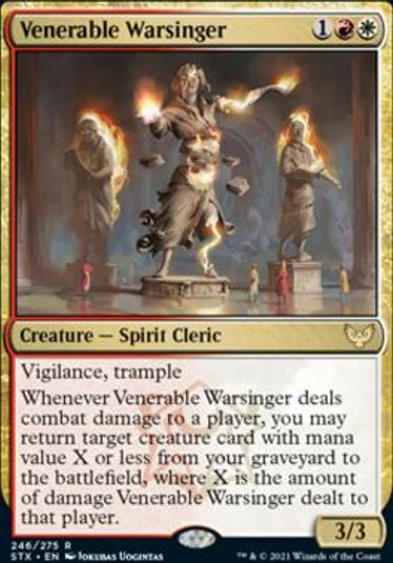 Venerable Warsinger (foil)