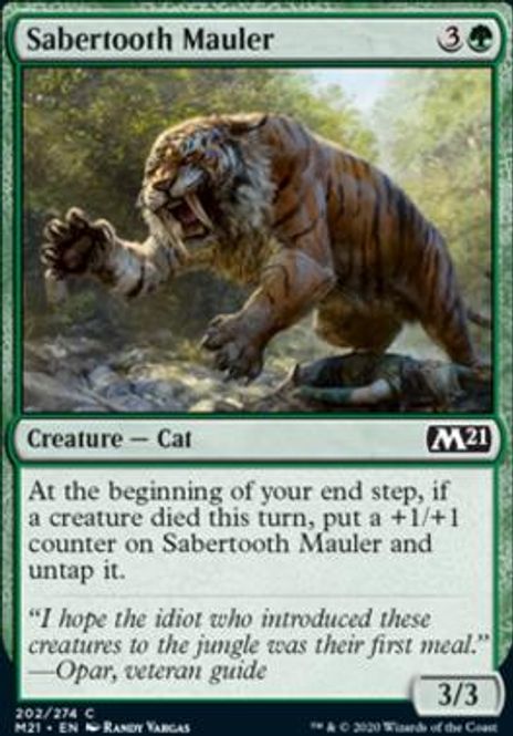 Hovedbilde Sabertooth Mauler (foil)