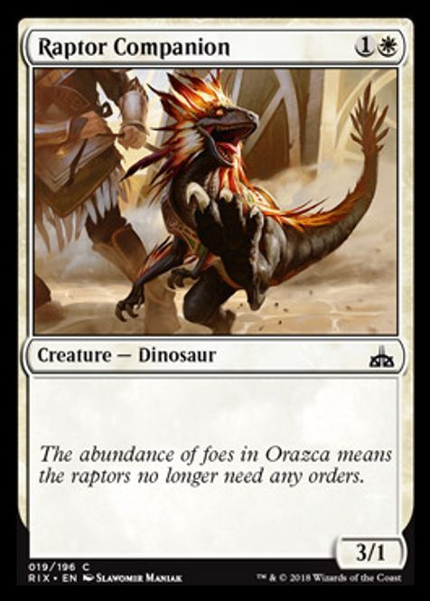 Hovedbilde Raptor Companion