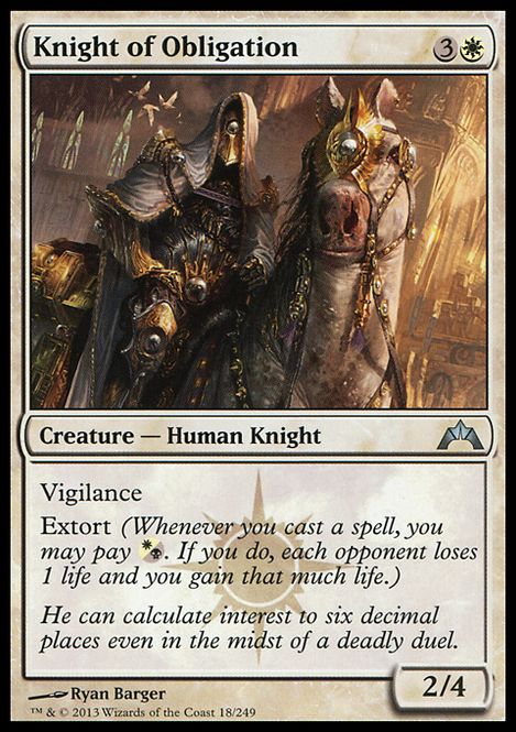 Hovedbilde Knight of Obligation