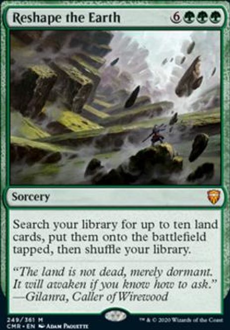 Hovedbilde Reshape the Earth (foil)