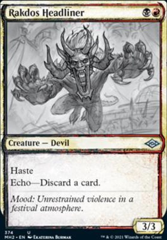 Rakdos Headliner (Showcase)