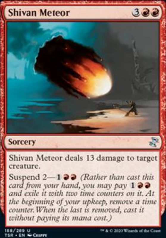 Shivan Meteor (foil)