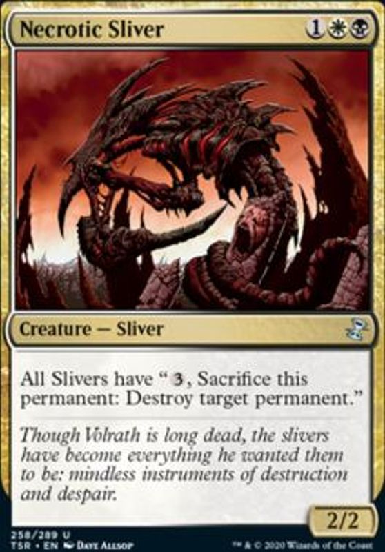Necrotic Sliver (foil)