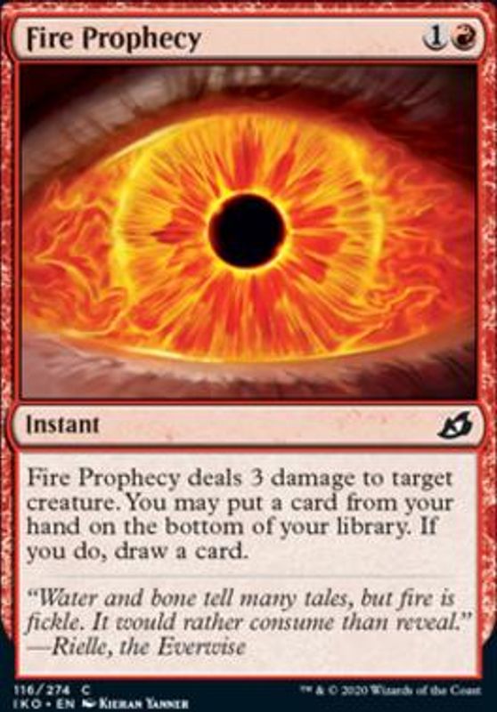 Fire Prophecy (foil)