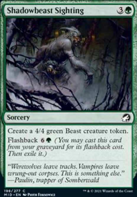 Hovedbilde Shadowbeast Sighting (foil)