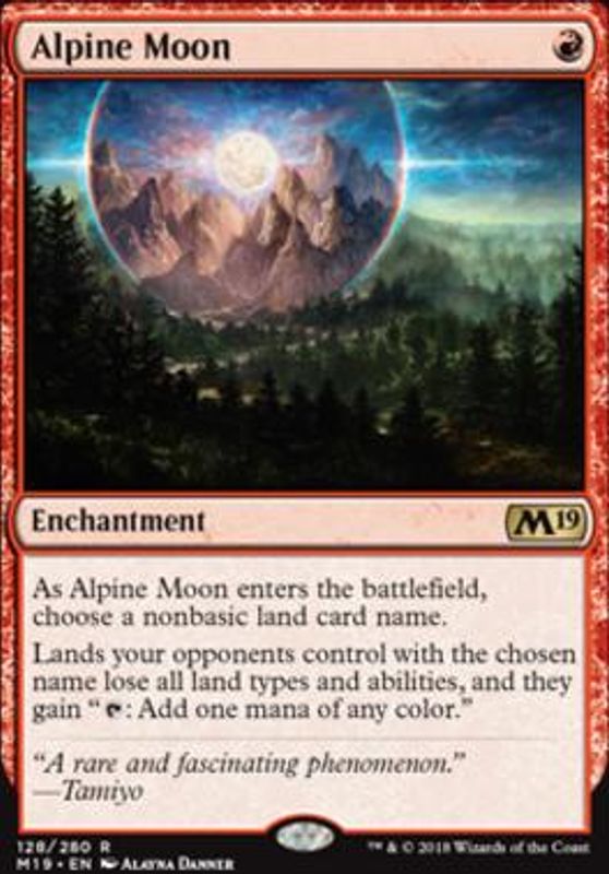 Alpine Moon