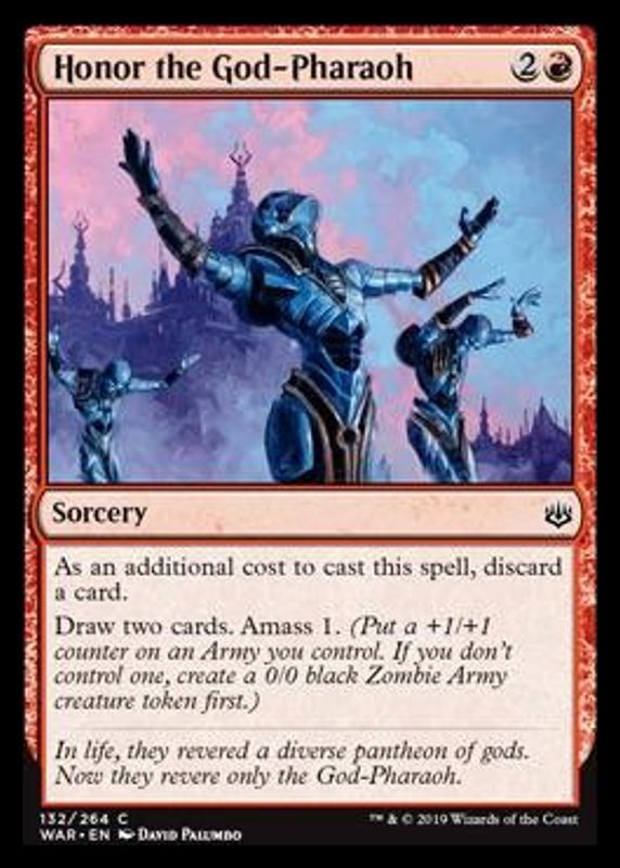 Honor of the God-Pharaoh (foil)