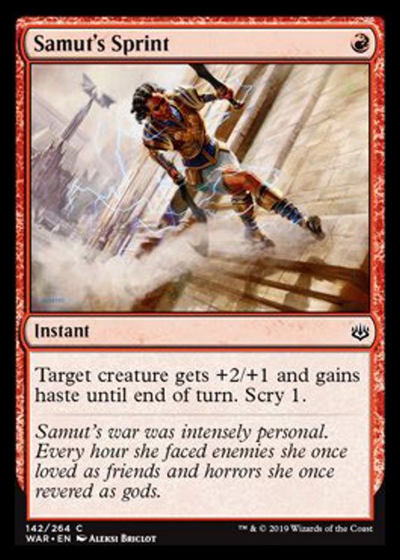 Samut's Sprint (foil)