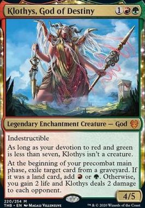 Klothys, God of Destiny (foil)