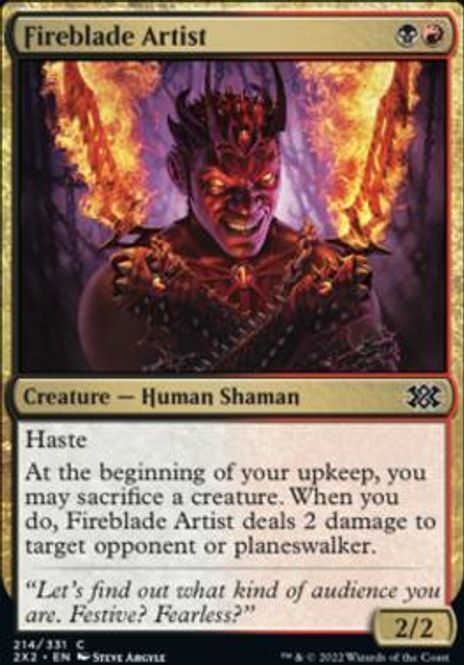 Hovedbilde Fireblade Artist (foil)