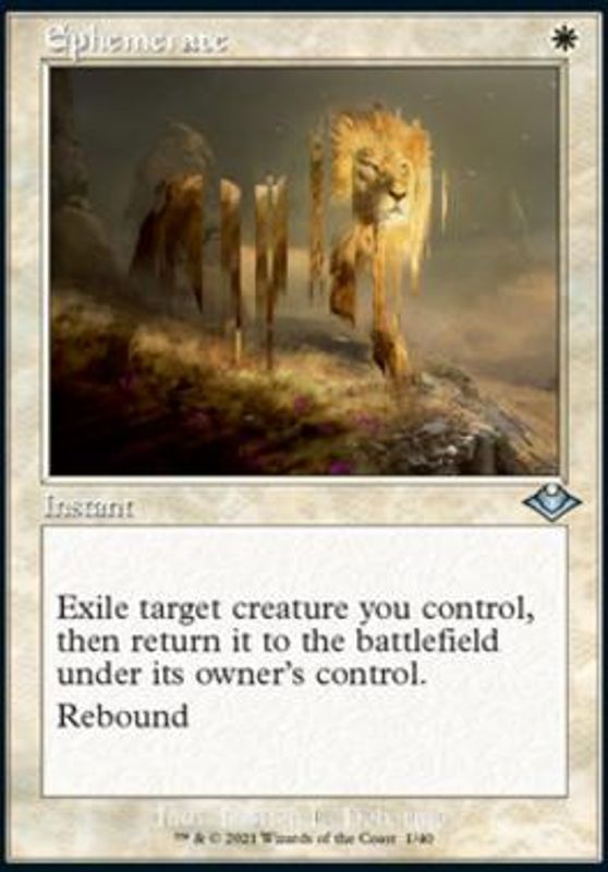 Ephemerate (Foil Retro Frame)