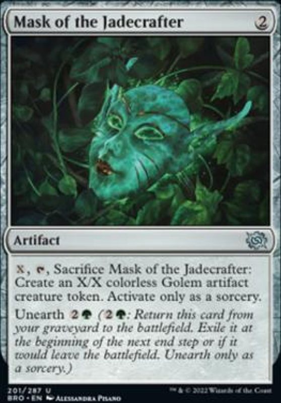 Mask of the Jadecrafter (foil)