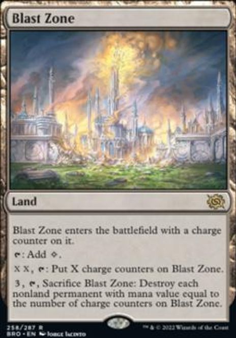 Hovedbilde Blast Zone (foil)