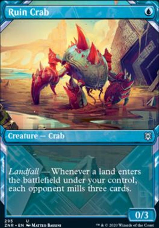 Ruin Crab (Showcase) (foil)